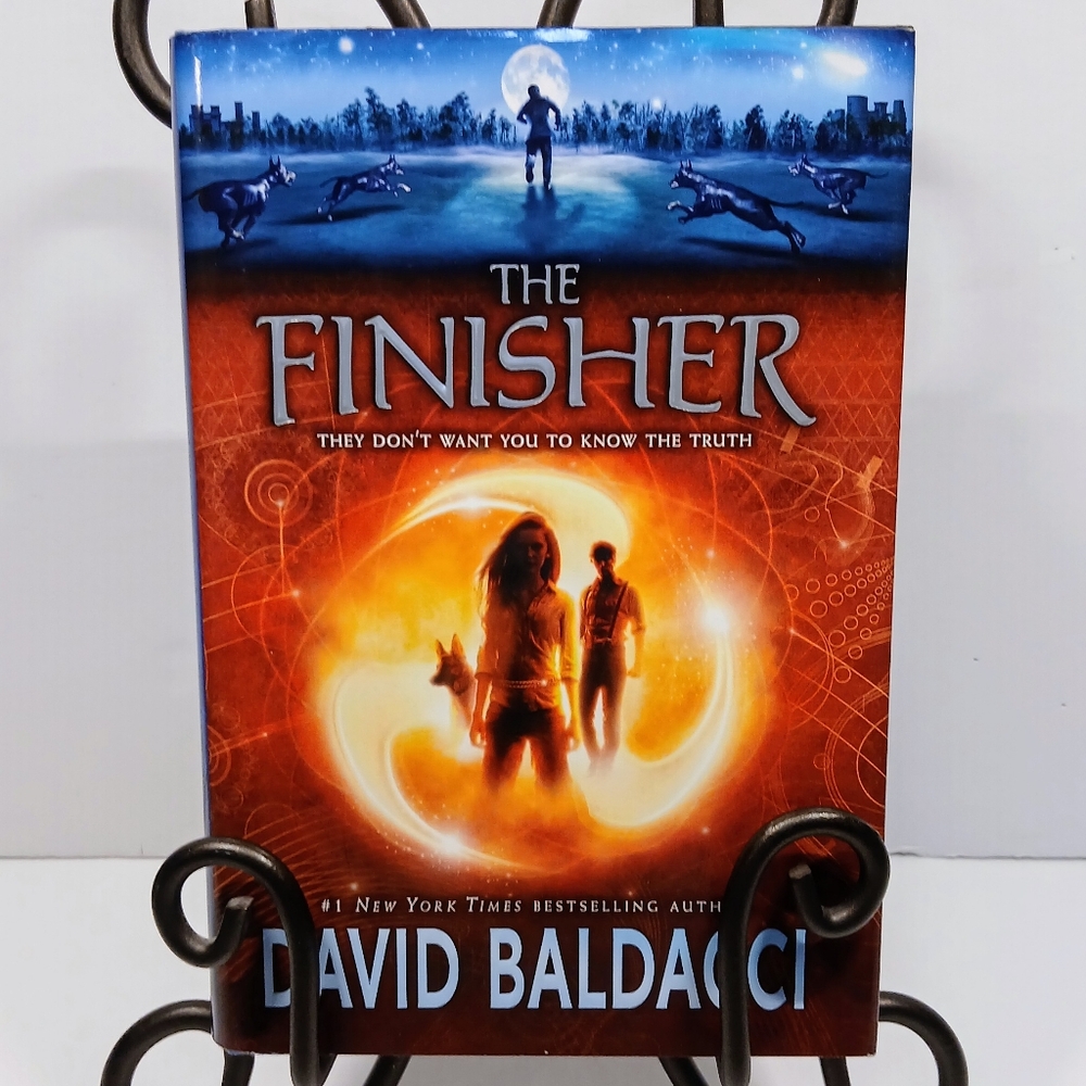 Signed THE FINISHER (Vega Jane, Book 1) by David Baldacci (2014, Hardcover)